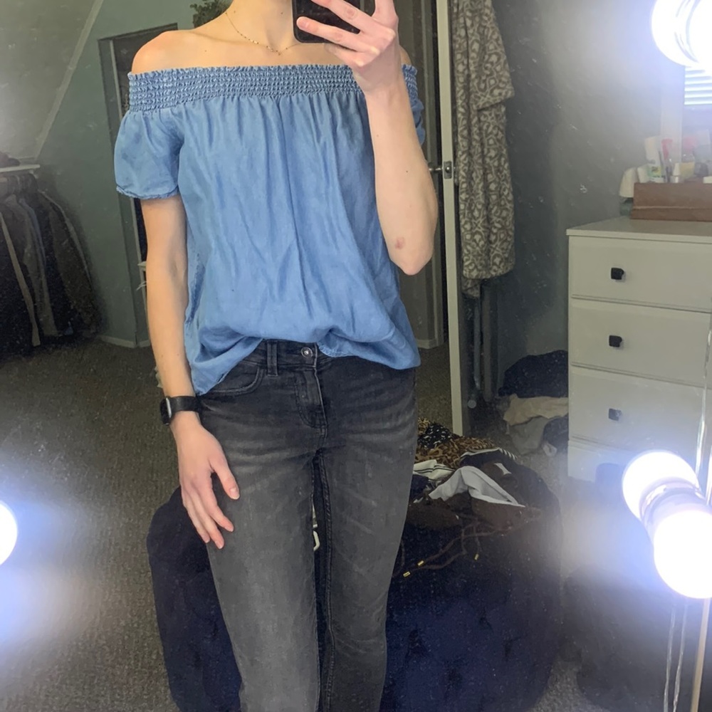 Off the shoulder top